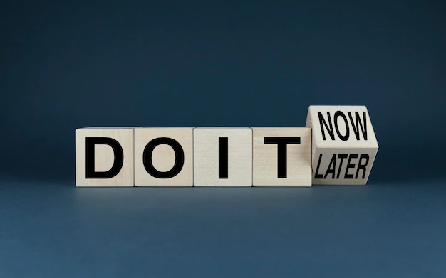 Get rid of procrastination