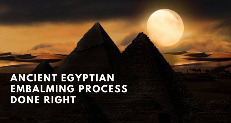 Ancient Egyptian embalming process