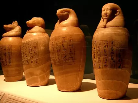 Egyptian embalming vessels