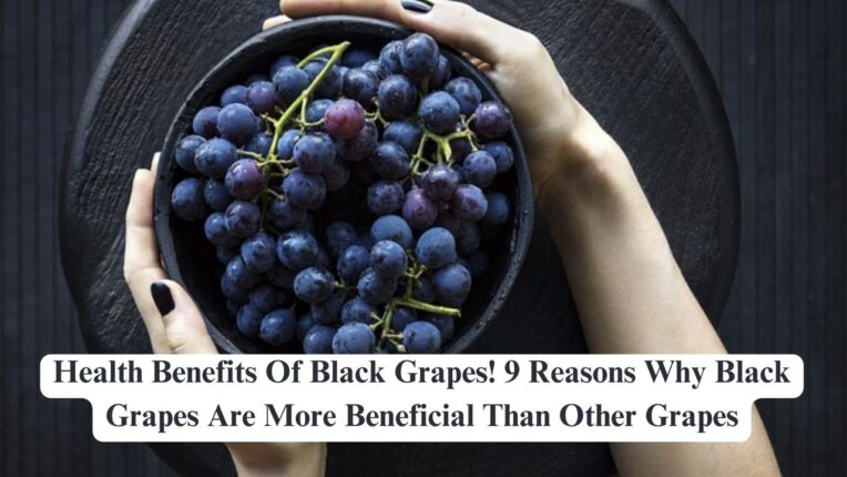 Picture of Health Benefits Of Black Grapes! 9 Reasons Why Black Grapes Are More ...