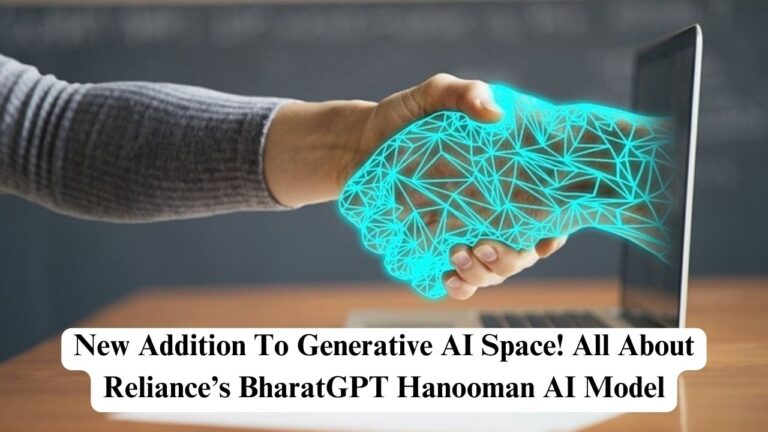 New Addition To Generative AI Space! All About Reliance’s BharatGPT ...