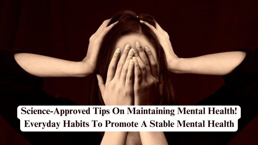 maintaining mental health