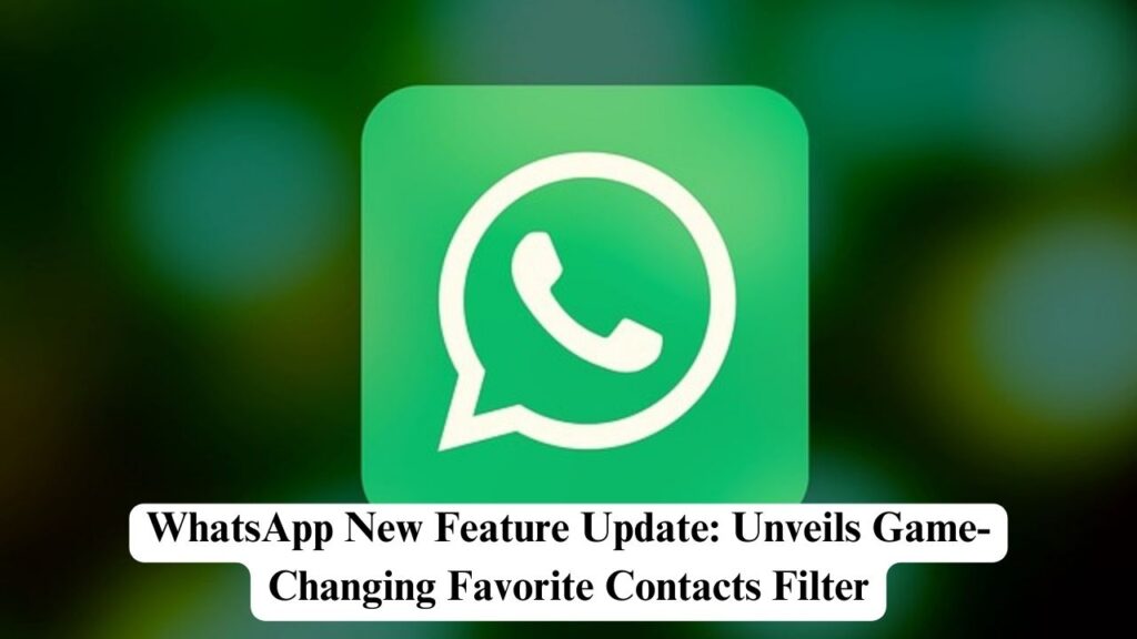 WhatsApp New Feature Update