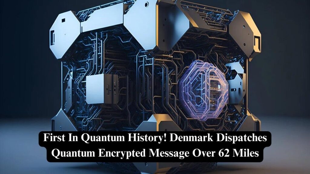 quantum encrypted message
