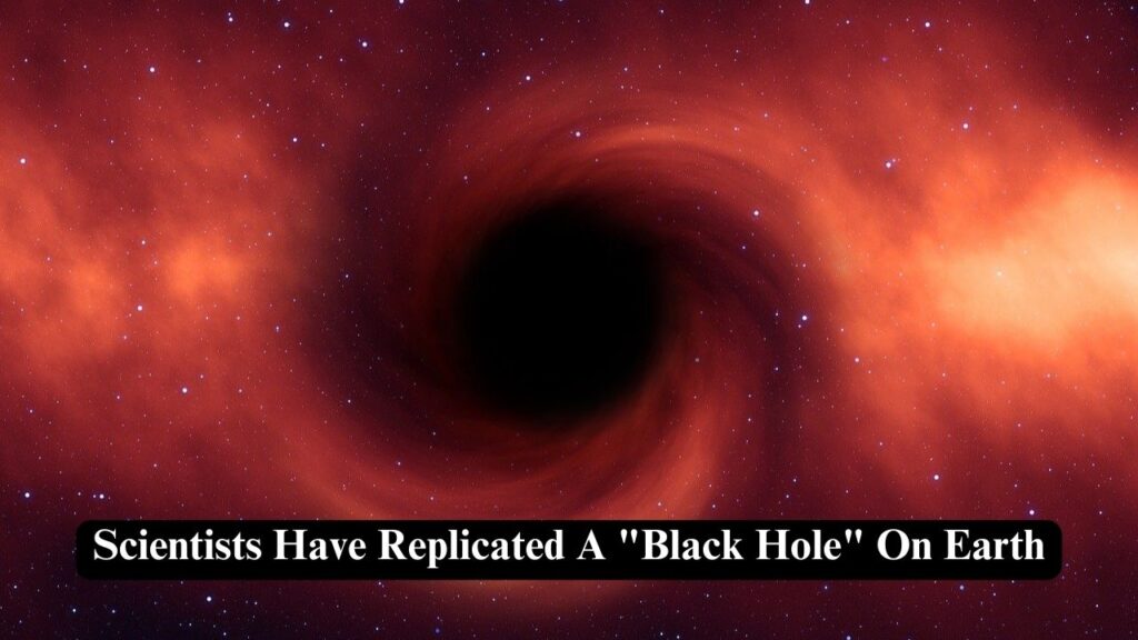 black hole on Earth