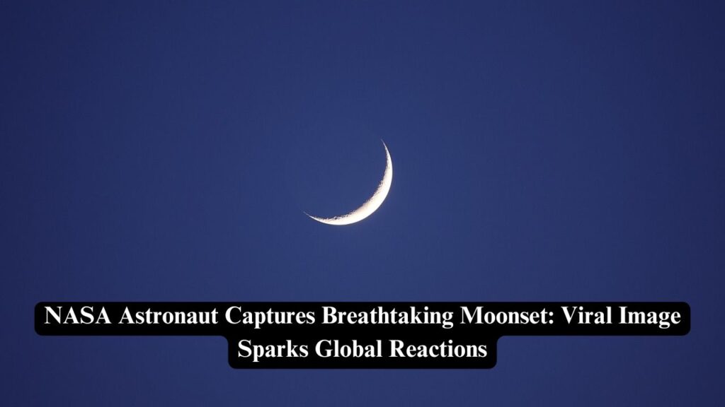 breathtaking moonset