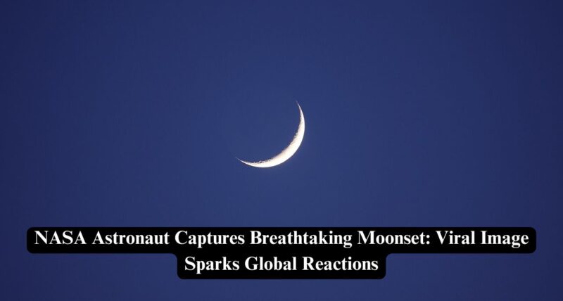 breathtaking moonset