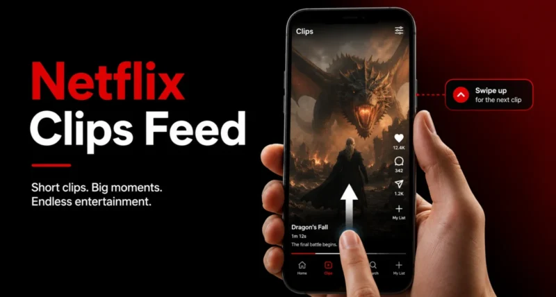 How to use the new Netflix Clips feed step by step guide
