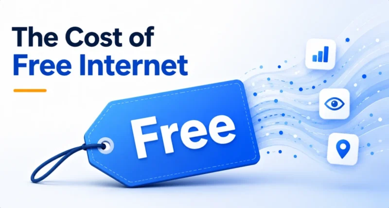 Cost of free internet, how free apps profit from your data and attention