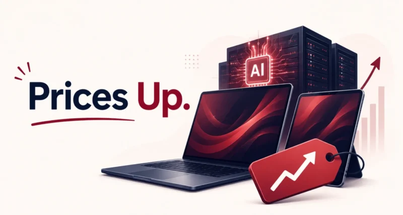 Apple Mac and iPad price increase driven by the AI memory chip shortage