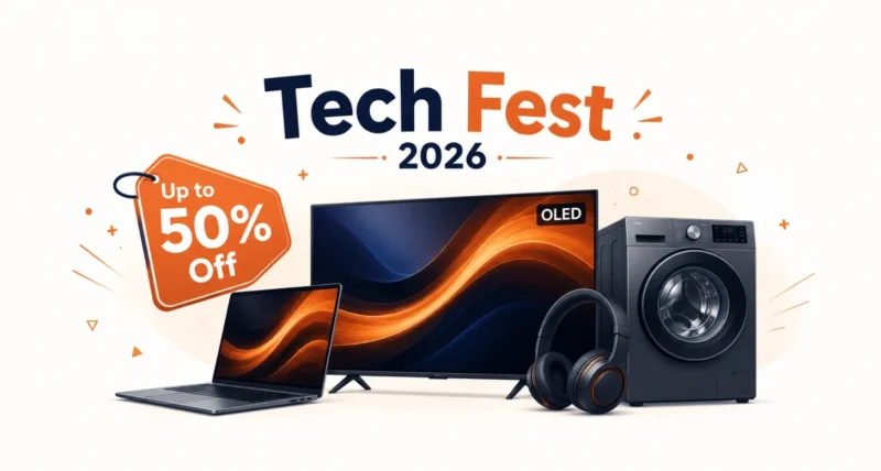 Best Buy Tech Fest 2026 deals on laptops TVs and headphones
