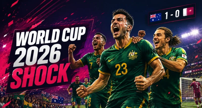FIFA World Cup 2026 South Africa players celebrating their win over South Korea