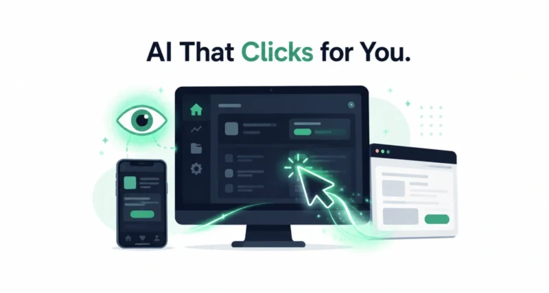 Gemini 3.5 Flash computer use AI agent controlling a screen across devices