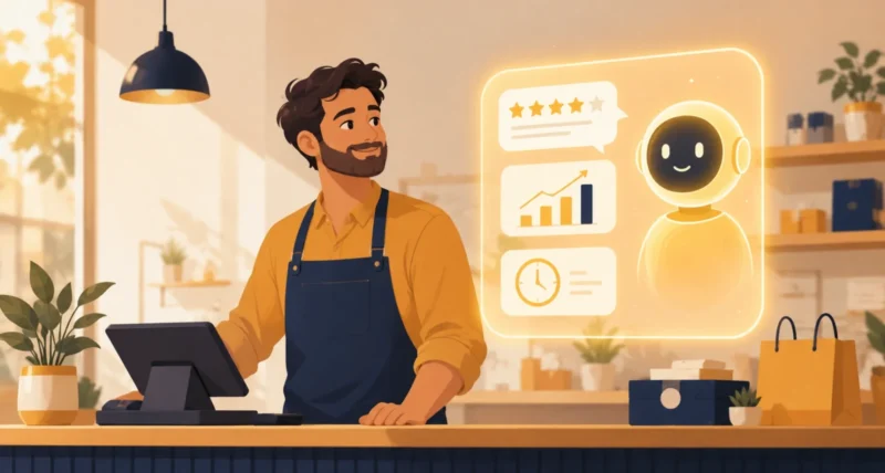 New Gemini features for small business, an AI assistant connected to your Google Business Profile