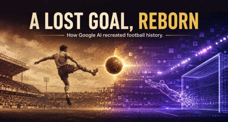 Google DeepMind AI recreates Pele's lost 1959 goal for cultural preservation