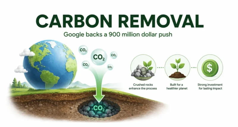 Google Frontier carbon removal funding expansion explained featured graphic