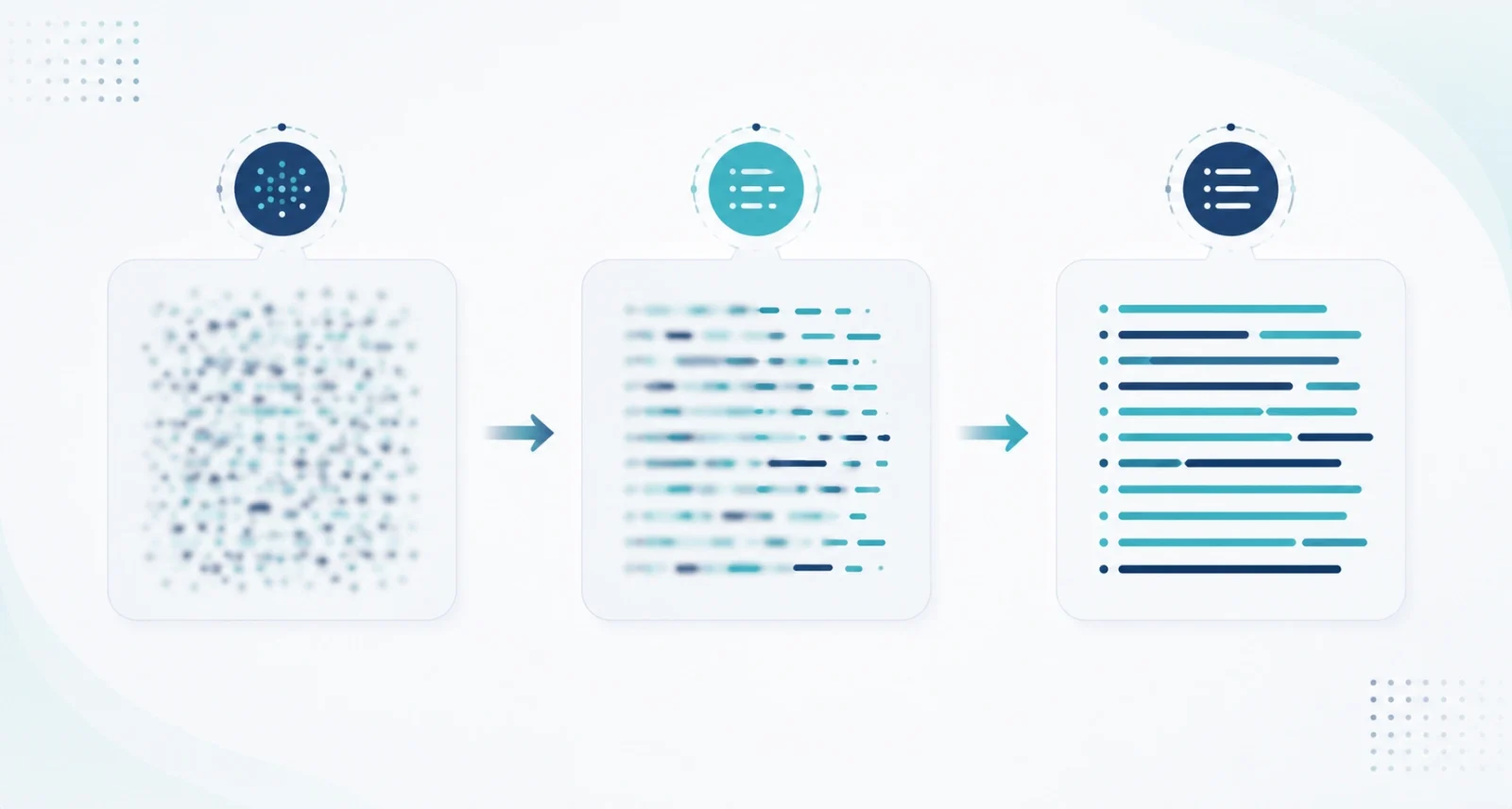 How text diffusion works in DiffusionGemma, from random tokens to finished text