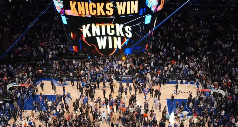 Did the Knicks win last night, yes, OG Anunoby game-winning tip-in in Game 4