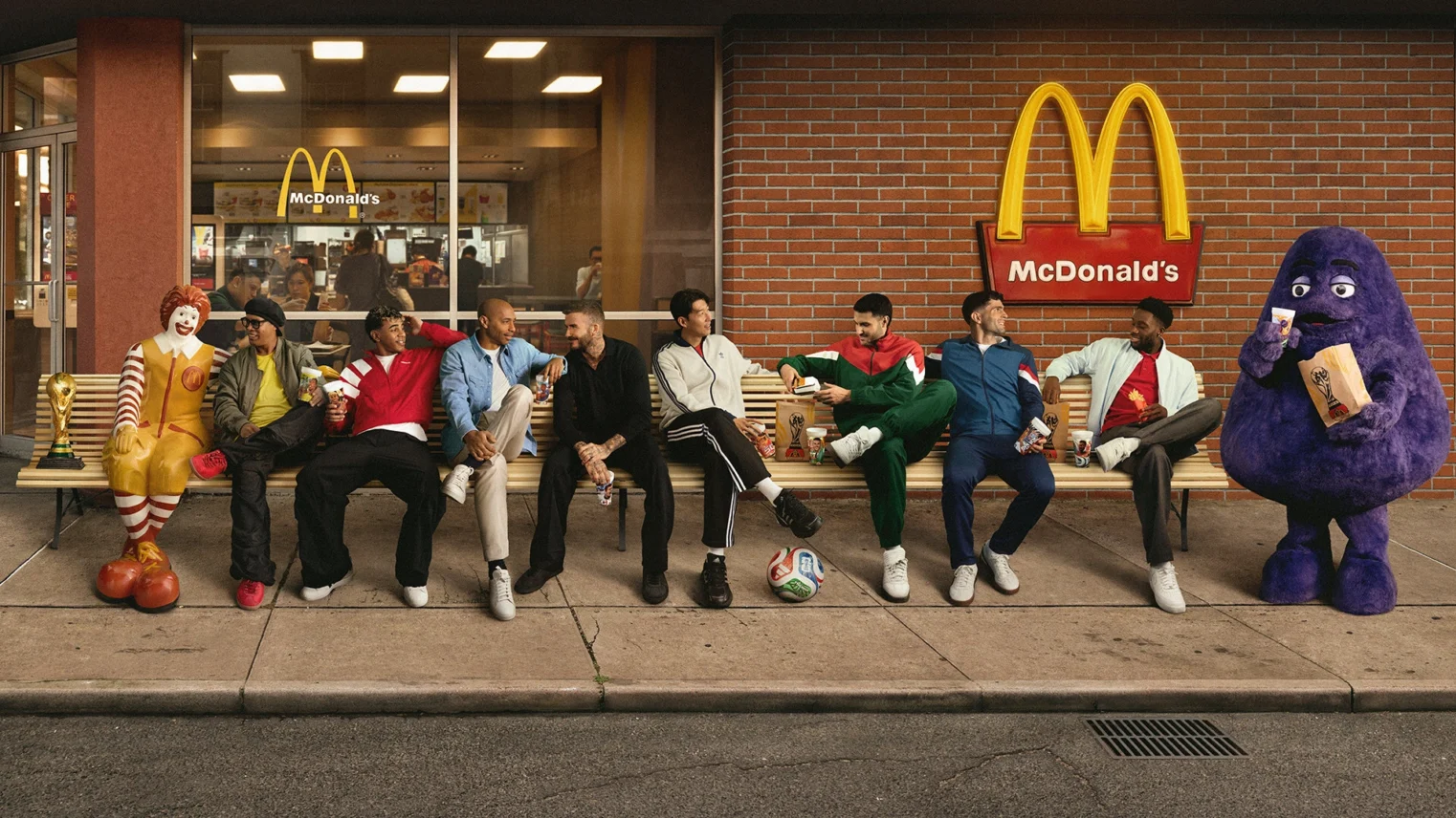 McDonald's FIFA World Cup 26 Happy Meal Squishmallows plushies in soccer jerseys