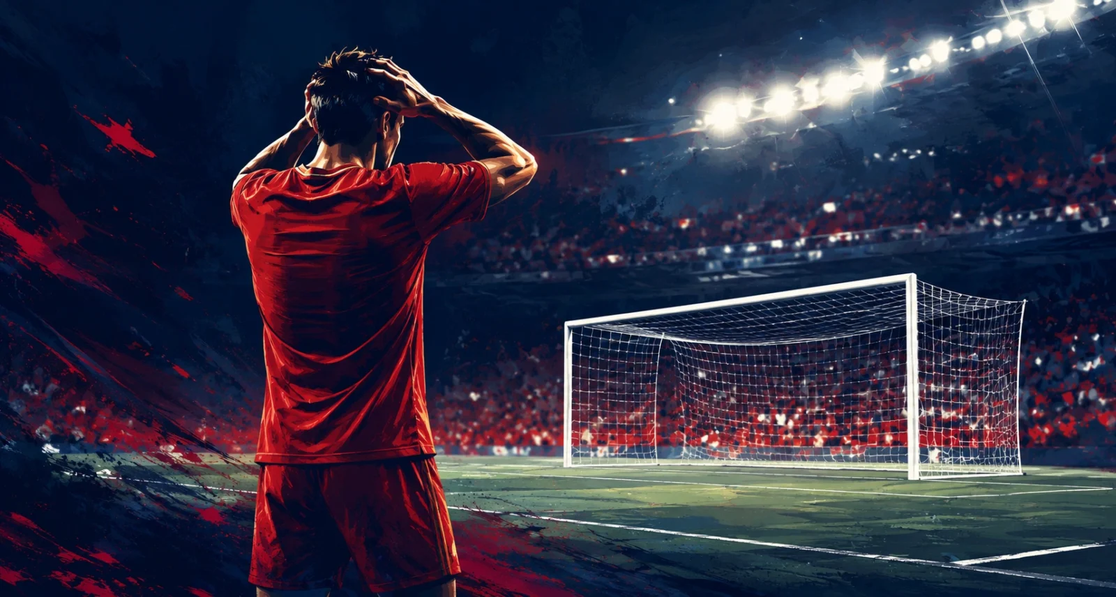 Cristiano Ronaldo reacts after missing a chance for Portugal against Nigeria