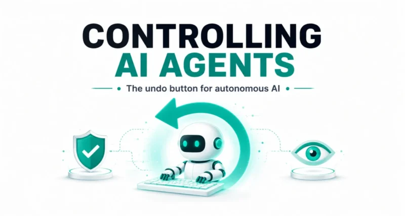 Rubrik Agent Cloud securing autonomous AI agents with rewind explained featured graphic