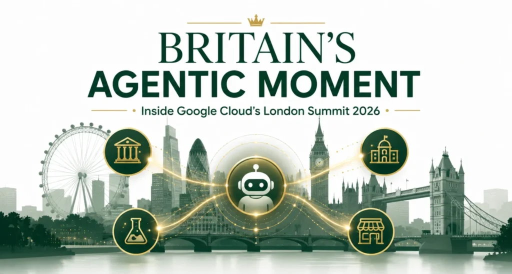 UK agentic AI enterprise Google Cloud London Summit 2026 explained featured graphic