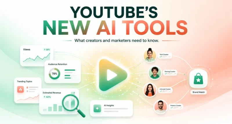 YouTube new AI insights tools from Cannes Lions 2026 for creators and marketers