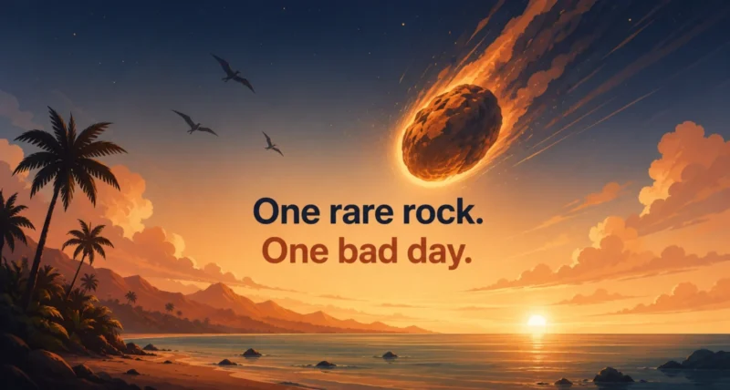Asteroid that killed the dinosaurs striking Earth 66 million years ago