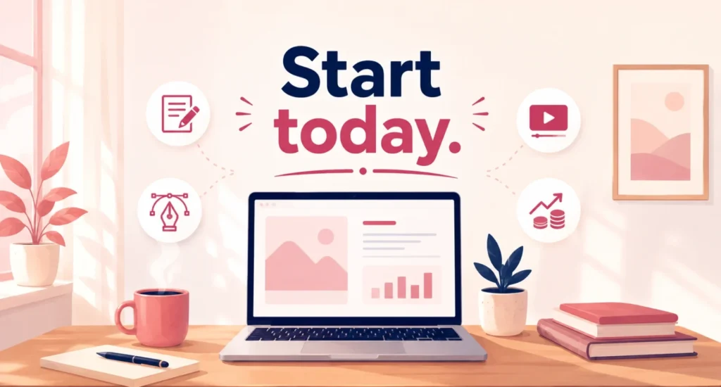 Best side hustles 2026 you can start from a home workspace