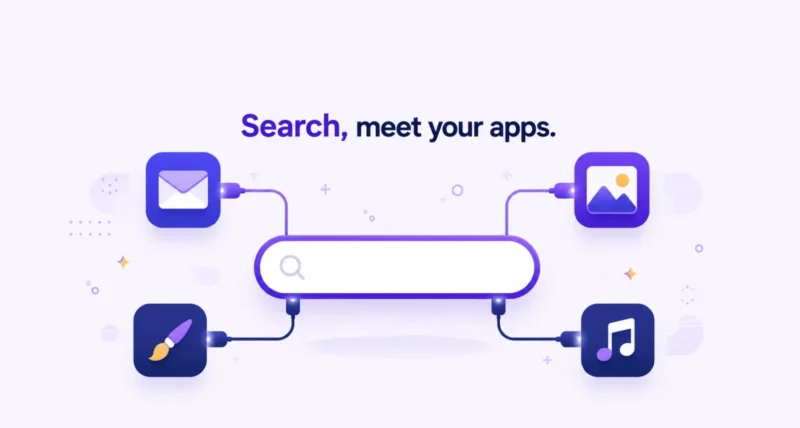 Connect apps to Google Search so AI Mode links your services