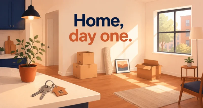 First apartment checklist for everything you need to move in