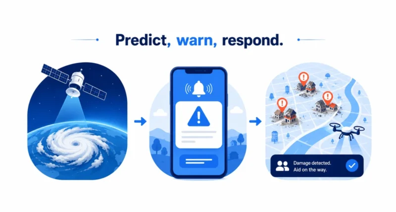 How Google AI for disaster resilience predicts, warns, and responds