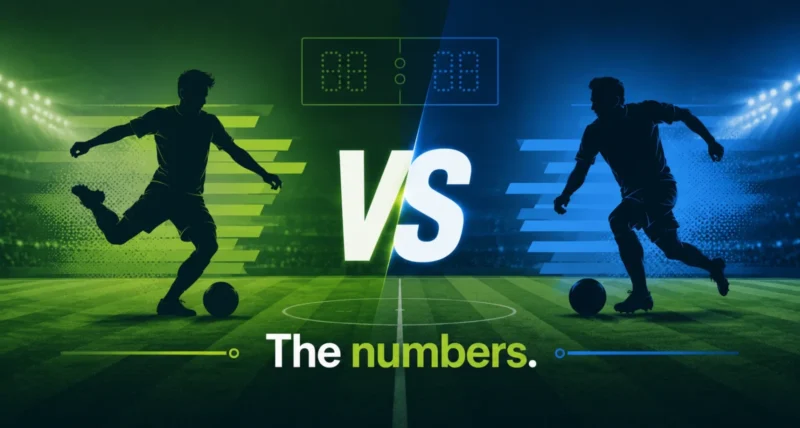 Messi vs Ronaldo stats compared in 2026