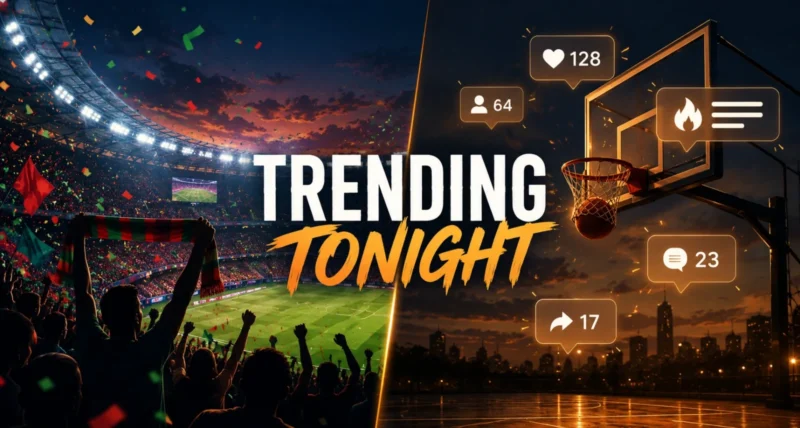 Mexico vs Ecuador World Cup win and NBA free agency both trending in the US