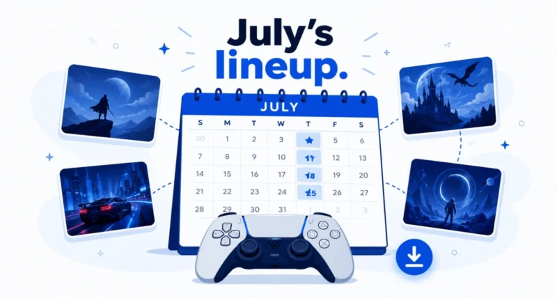 PlayStation Plus July 2026 game lineup and release dates