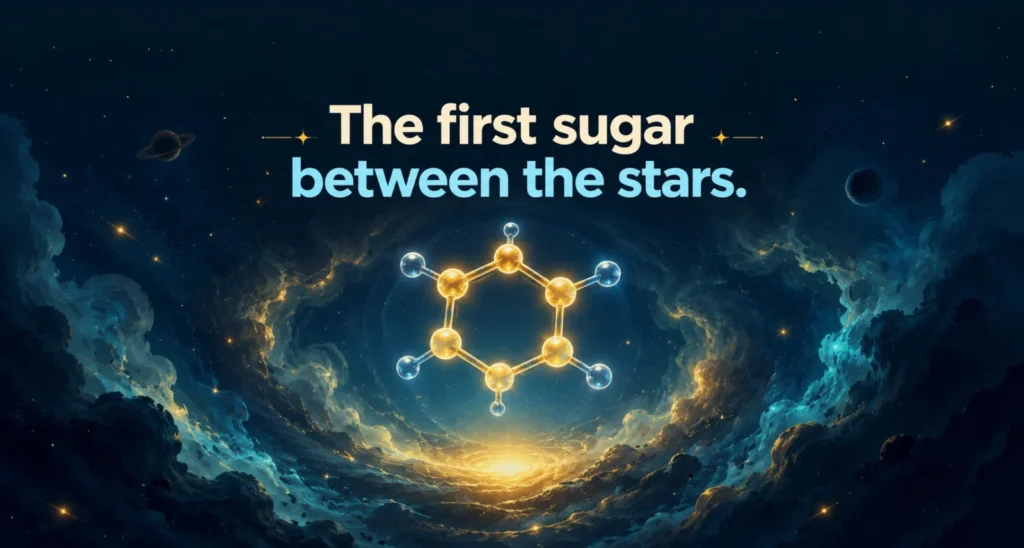 Sugar in space: the first true sugar molecule found in interstellar space