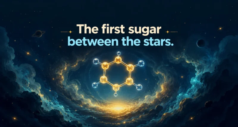 Sugar in space: the first true sugar molecule found in interstellar space
